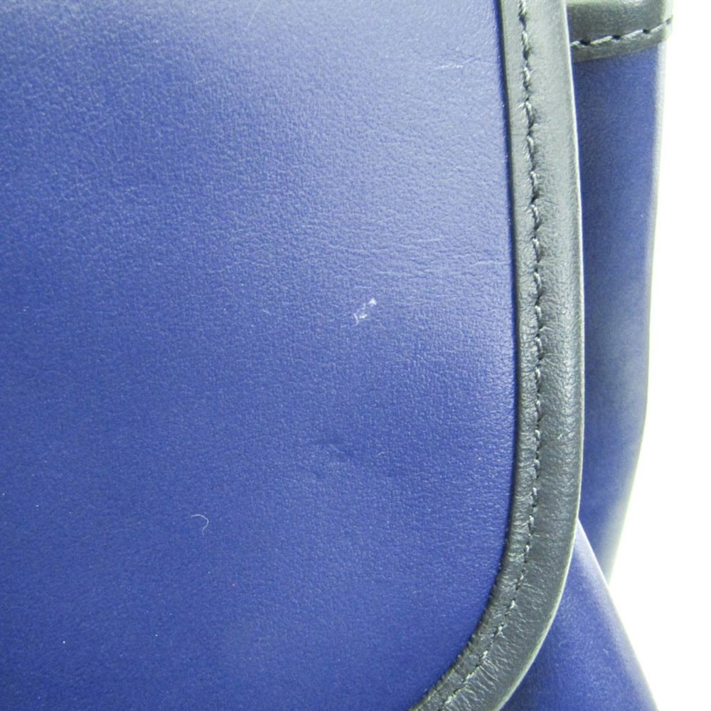 Coach Heritage C2902 Men's Leather Backpack Blue - Picture 7 of 10